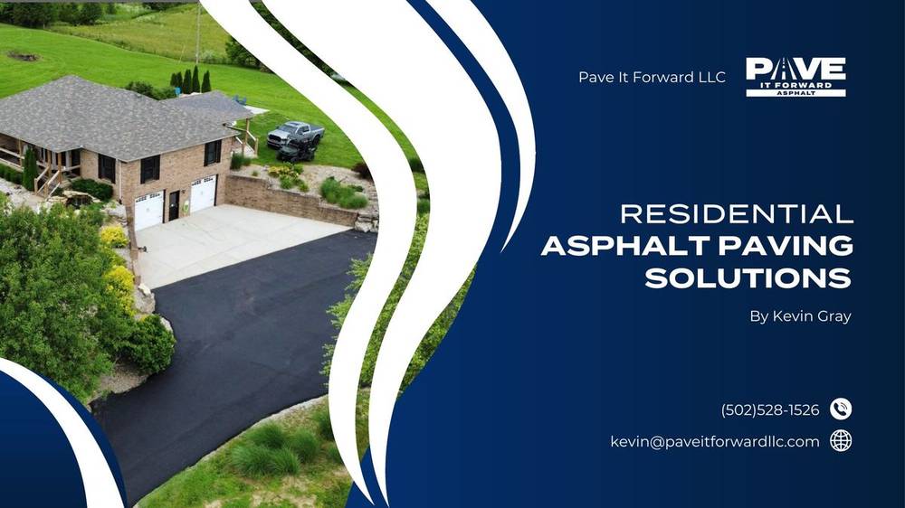 Residential Asphalt Paving Information, slide 1 of 9
