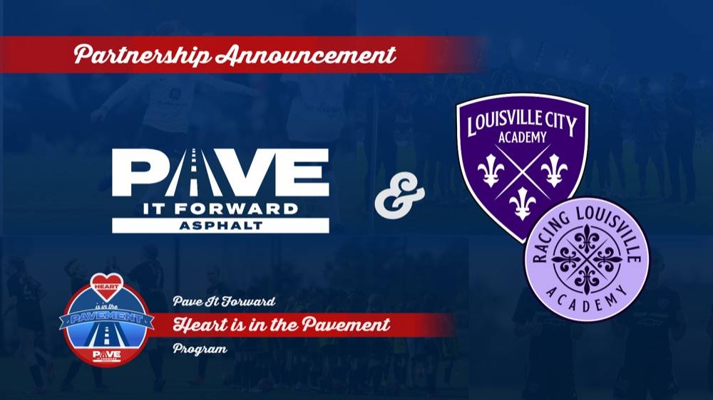 Pave It Forward and LouCity & Racing Academy partnership announcement